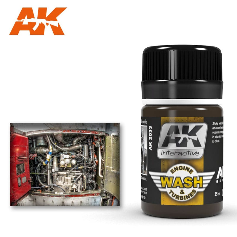 AK: 2033 Wash for Aircraft Engine