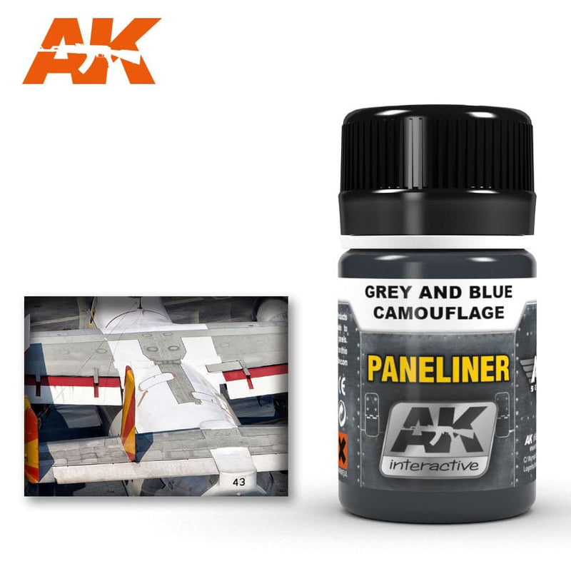 AK: 2072 Paneliners for Grey & Blue Camouflage