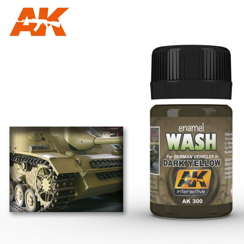 AK: 300 Wash for Dark Yellow Vehicles
