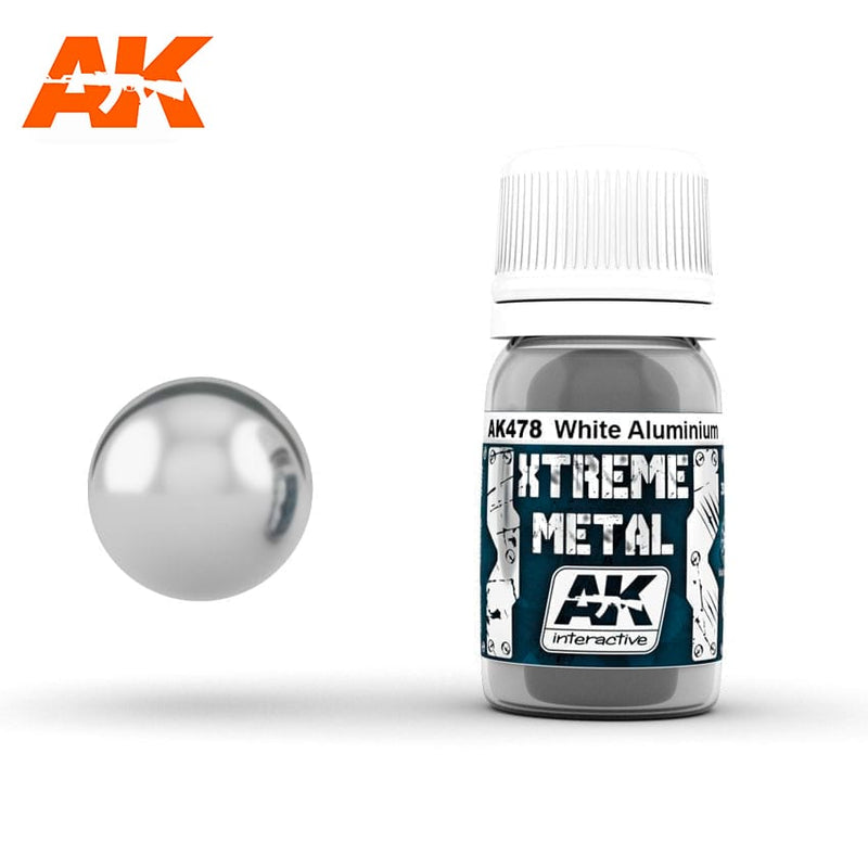 AK478 Xtreme Metal: White Aluminum