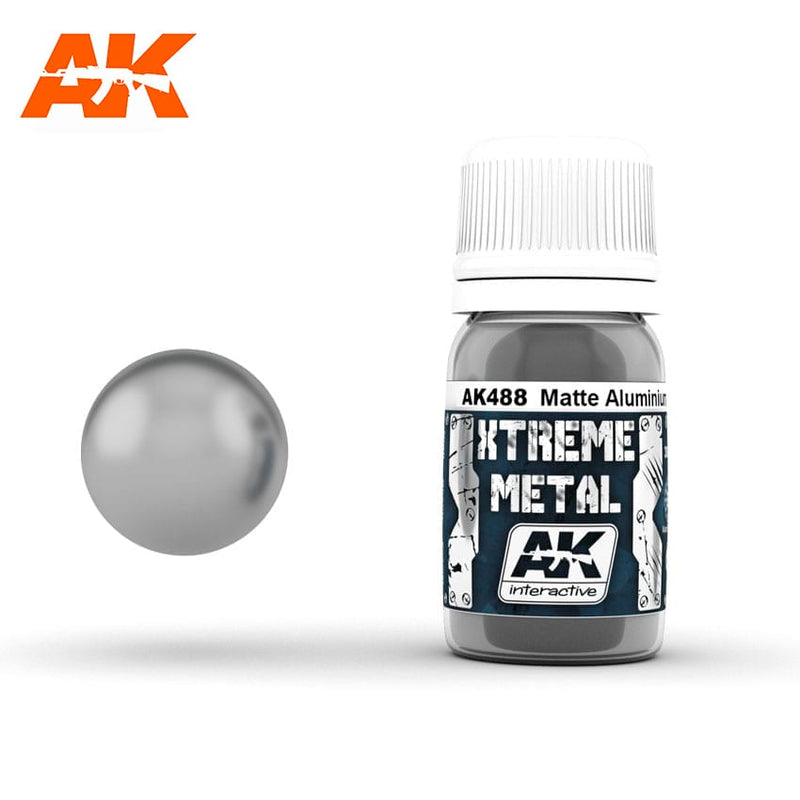 AK488 Xtreme Metal: Matte Aluminium