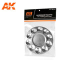 AK:  Hobby Tools - Aluminum Palette (10 Wells)