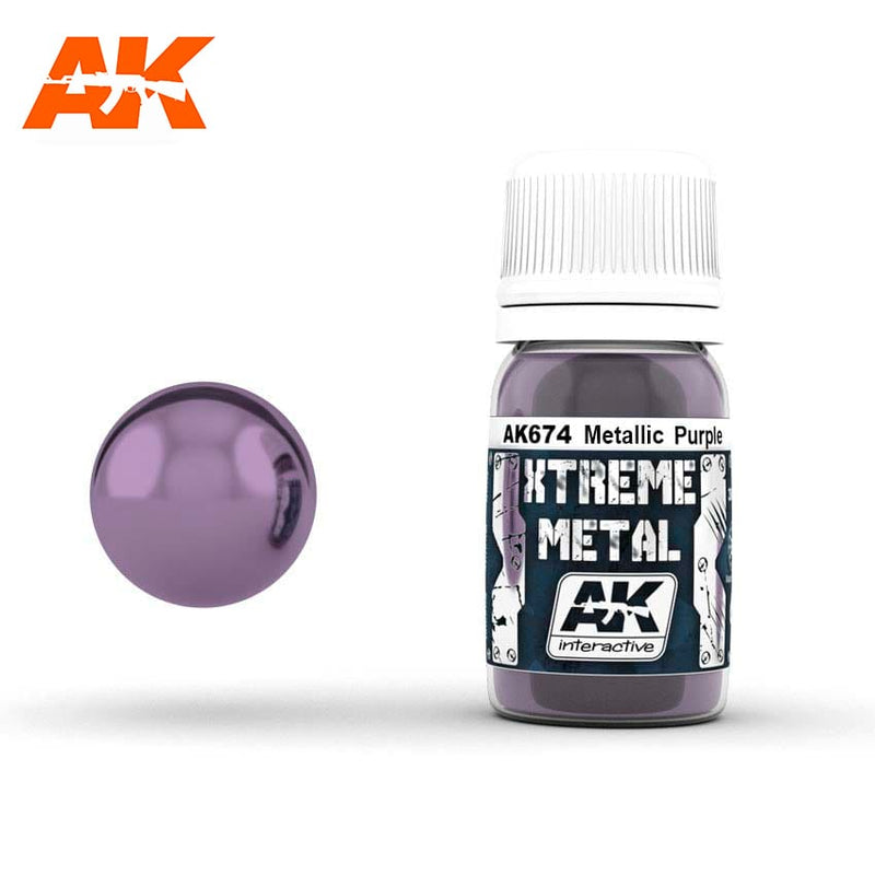 AK674 Xtreme Metal: Metallic Purple