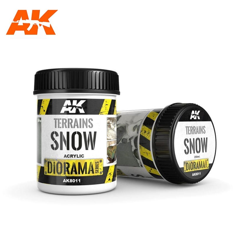 AK8011: Diorama - Terrains Snow (250mL)