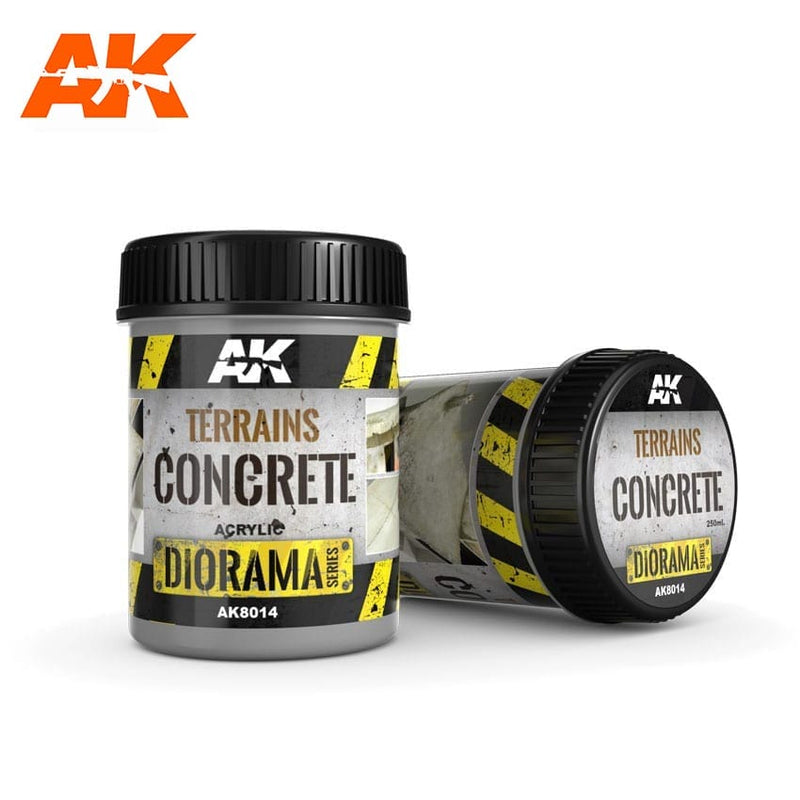 AK8014: Diorama - Terrains Concrete (250mL)