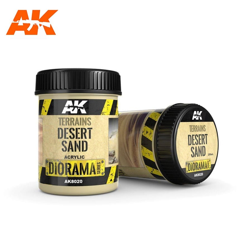 AK8020: Diorama - Terrains Desert Sand (250mL)