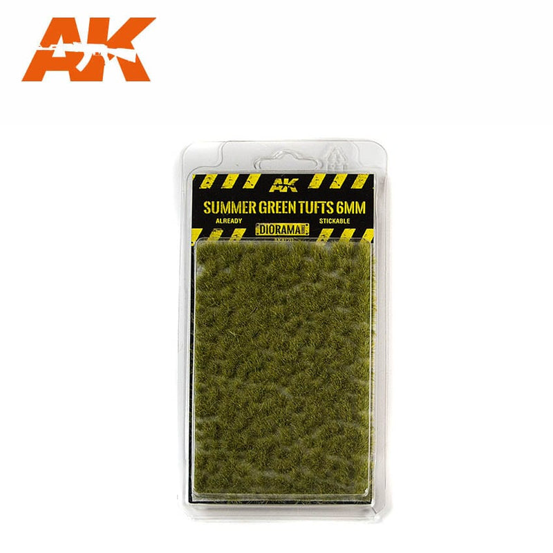 AK8120: Tufts - Summer Green 6mm