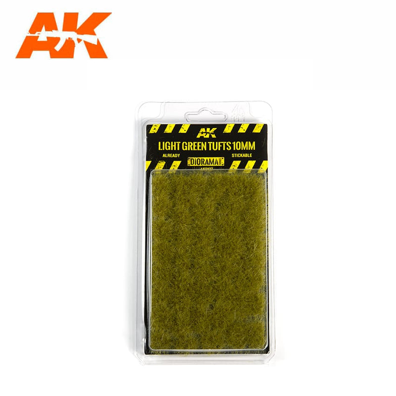 AK8127: Tufts - Light Green 10mm