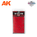 AK8240: Red Wargame Tufts 4.5mm