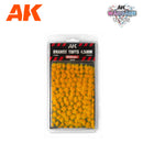 AK8241: Orange & Yellow Wargame Tufts 4.5mm