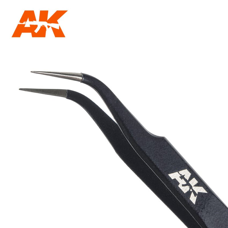 AK: Precise Curved Tweezers