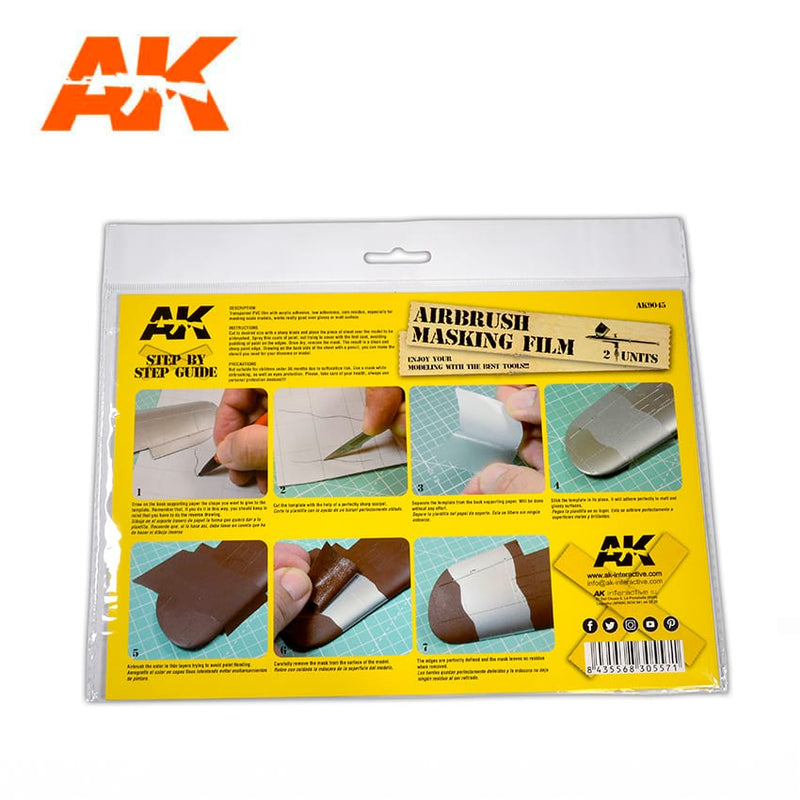 AK: Airbrush Masking Film