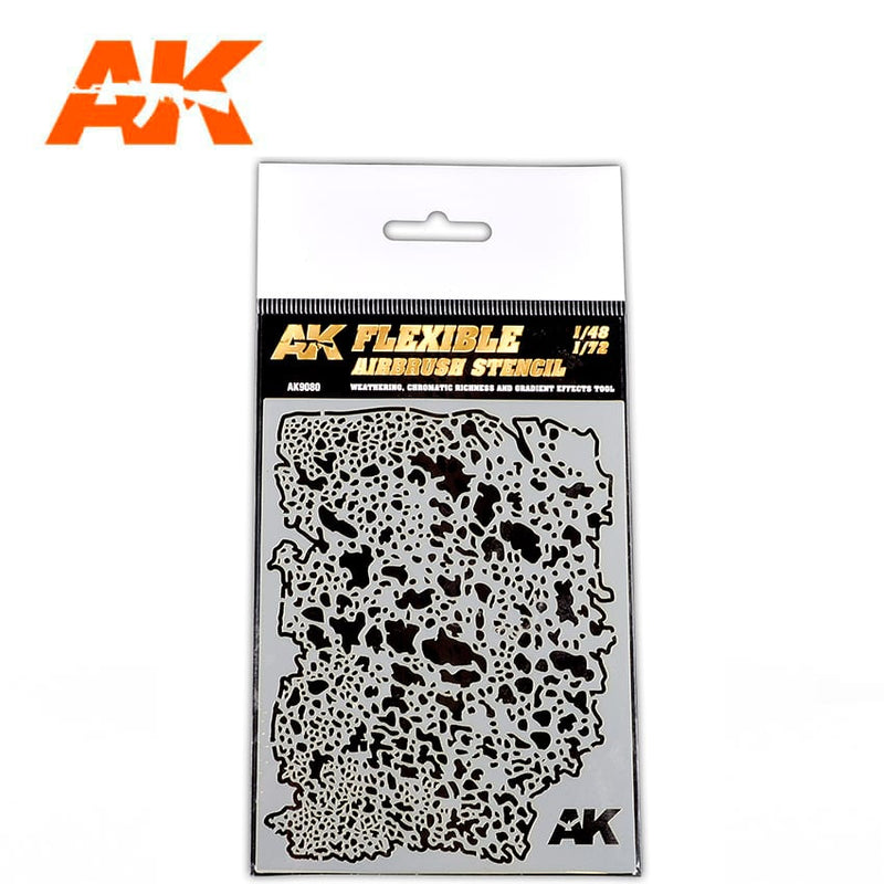 AK: Flexible Airbrush Stencil (1/48 - 1/72)