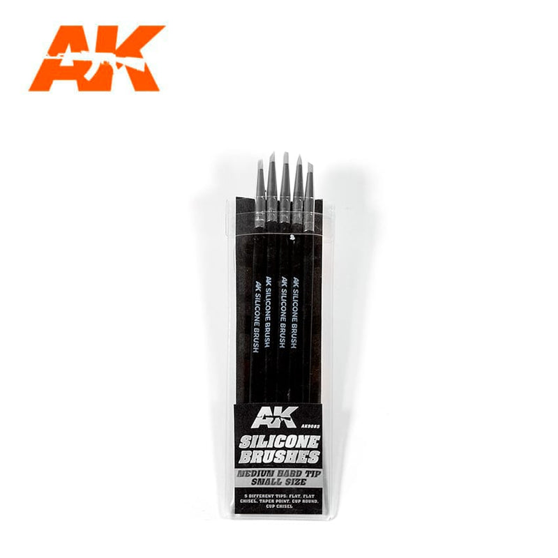 AK: Silicone Sculpting Brushes - Small (5 Pack)