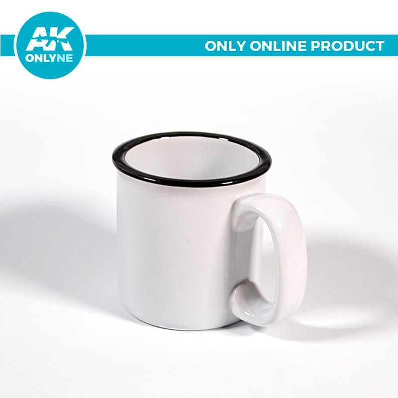 AK908C:  AK Interactive White Coffee Mug