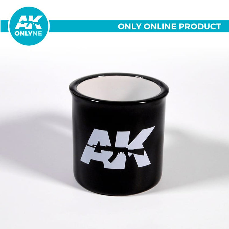 AK908D:  AK Interactive Black Coffee Mug