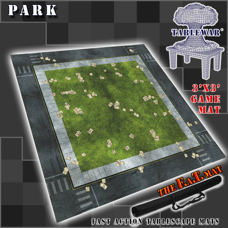F.A.T. Mats: 'Park' 3x3 Gaming Mat