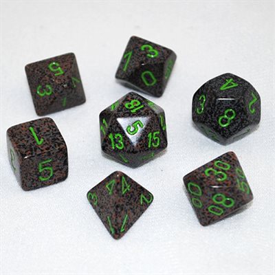 Chessex Dice: Speckled Earth Polyhedral 7-die Set