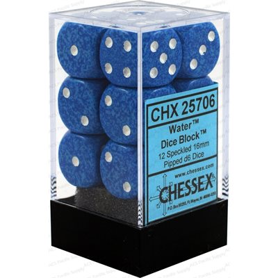 Chessex Dice: Speckled Water 12D6