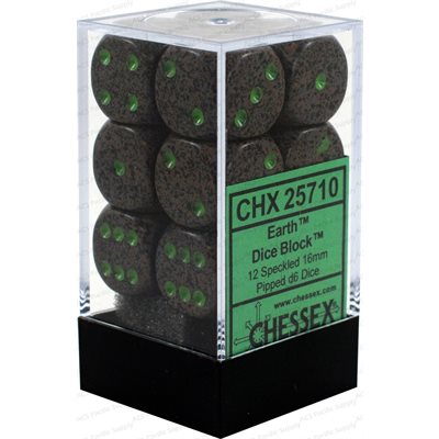 Chessex Dice: Speckled Earth 12D6