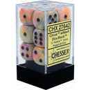 Chessex Dice: Festive Circus/Black 12D6