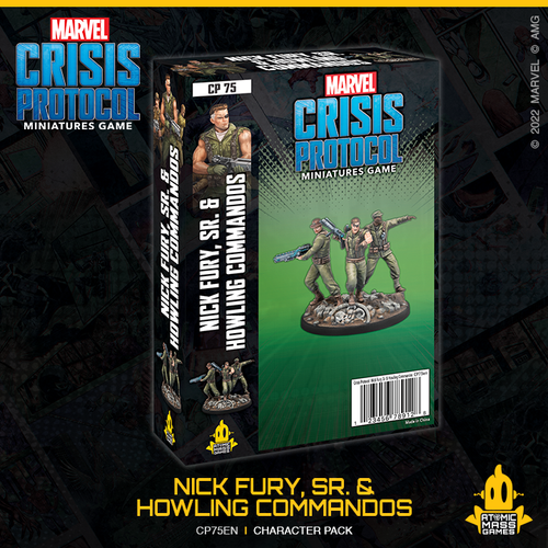 Marvel Crisis Protocol: Nick Fury Sr & Howling Commandos