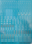 [MG] Caution White 01 Decal