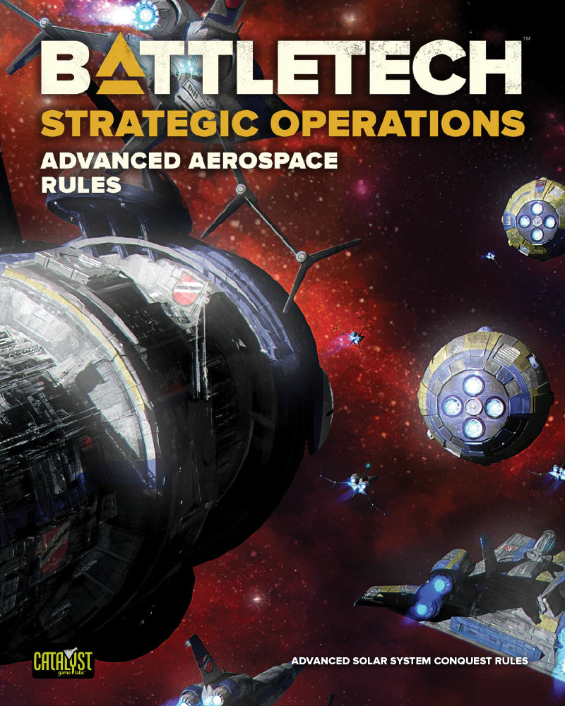 Battletech - Strategic Operations - Advanced Aerospace Rules (Hardcover)
