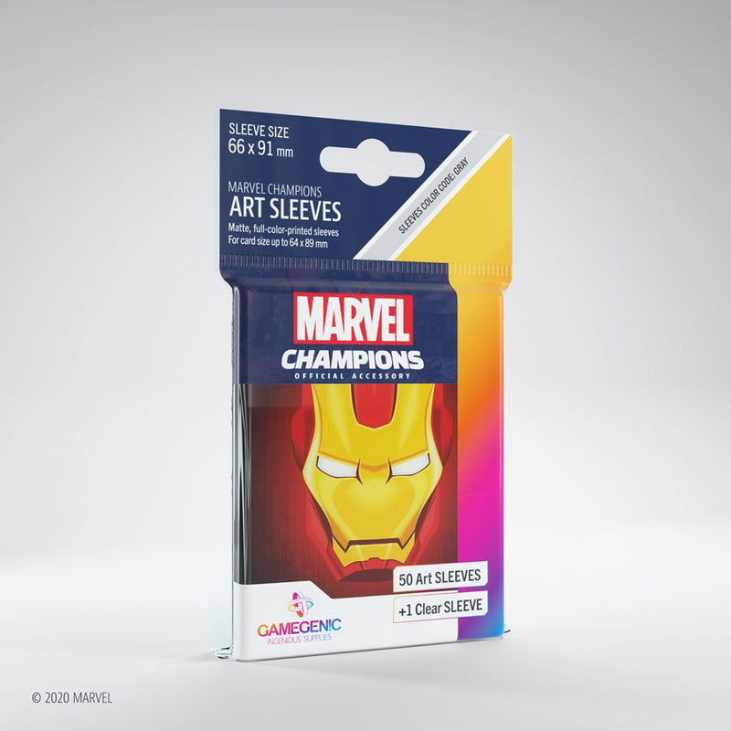 Marvel Champions: Ironman Sleeves (50)