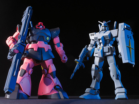 HG G-3 Gundam vs Char's Rick Dom Set 1/144