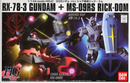 HG G-3 Gundam vs Char's Rick Dom Set 1/144