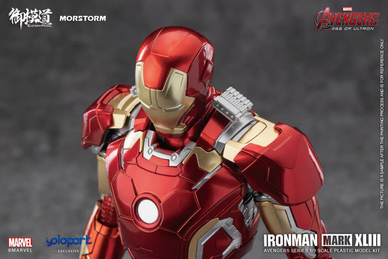 E-Model: Morstorm X Iron Man MK43 1/9 Model Kit