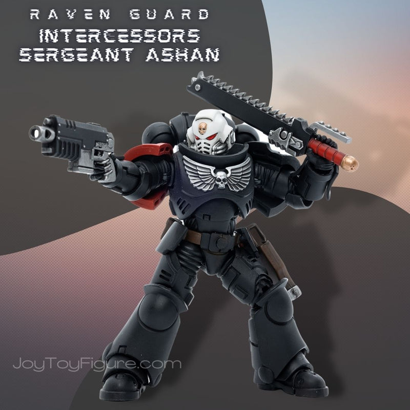 Joytoy: Raven Guard Intercessors Sergeant Ashan