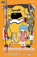 MechatroWeGo: EVA Collaboration Vol1 Unit-00+Rei Ayanami Plastic Model 1/20