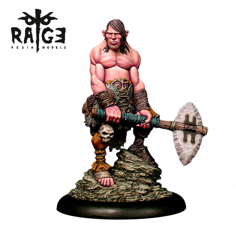 RAGE026: Airtis, Barbarian Gnome (54mm)