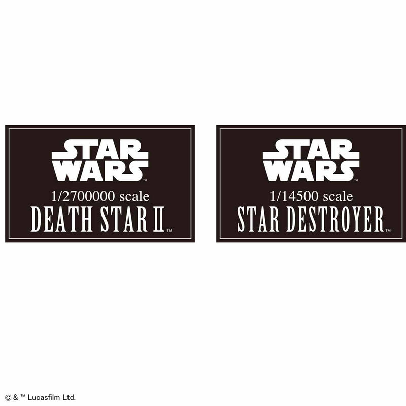 Star Wars: Death Star II & Star Destroyer