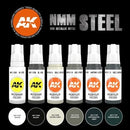 AK11601: Non Metallic Metal (NNM) Steel Paint Set