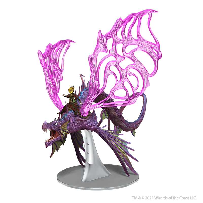 D&D: Spelljammer: Adult Solar Dragon & Prince Xeleth
