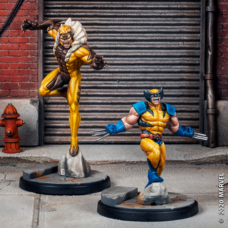 Marvel Crisis Protocol: Wolverine & Sabertooth