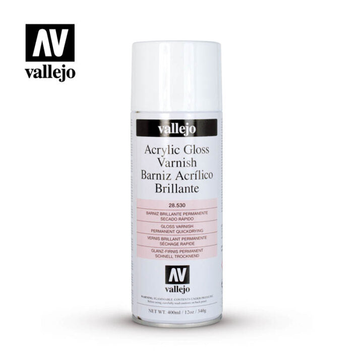 Vallejo Sprays: 28.530 Gloss Varnish