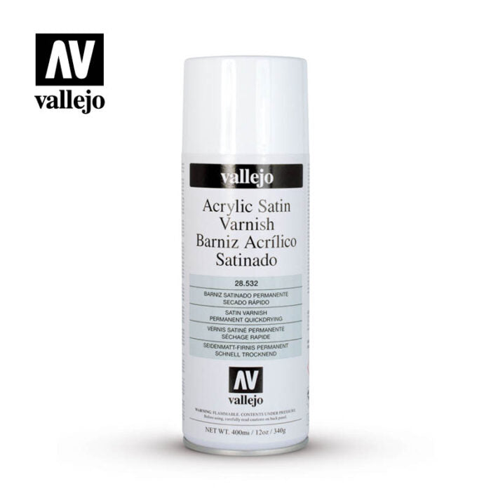 Vallejo Sprays: 28.532 Satin Varnish
