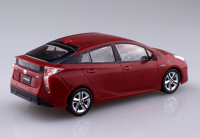 Aoshima 1/32 TOYOTA PRIUS (Emotional Red)