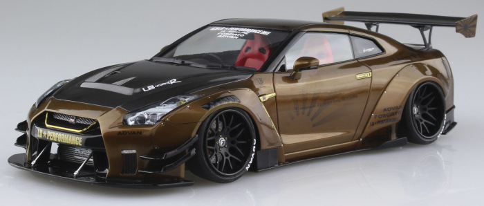 Aoshima 1/24 LB WORKS Nissan R35 GT-R type 2 Ver.1