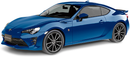 Aoshima 1/32 TOYOTA 86 (Azurite Blue)
