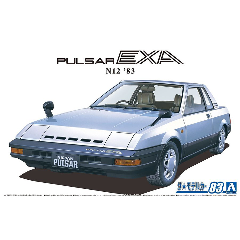 Aoshima 1/24 '83 Nissan HN12 Pulsar Exa