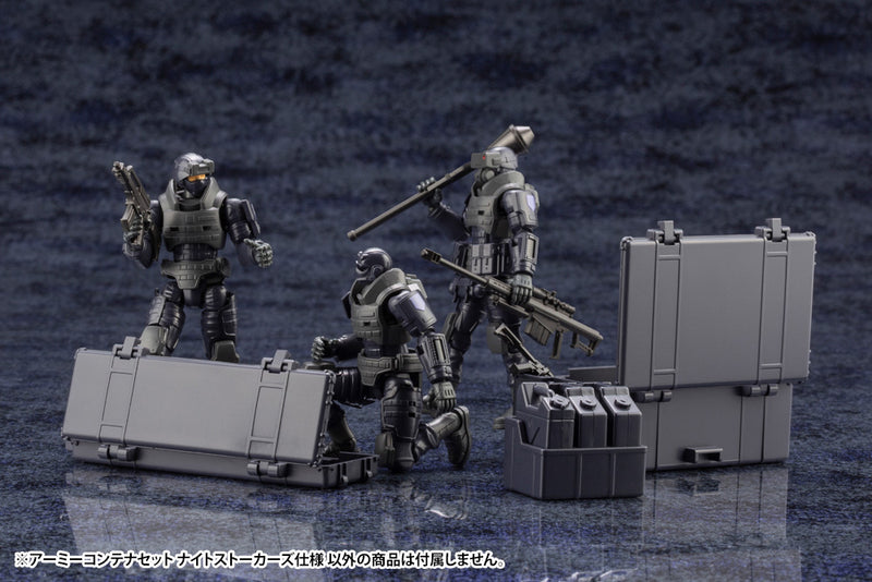 Hexa Gear: Army Containter Set Night Stalkers Ver.