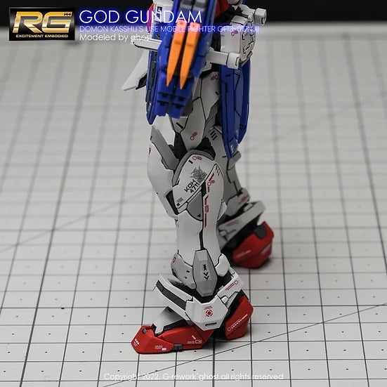 [RG] God Gundam Decal