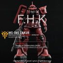 [HG] Origin MS-06S Zaku II [Char Aznable] Decal