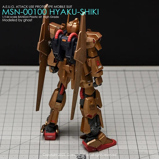[HG] MSN-00100 Hyaku-Shiki Decal