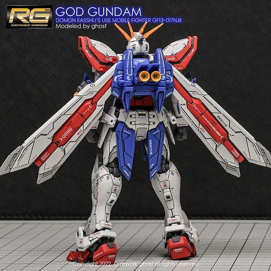 [RG] God Gundam Decal